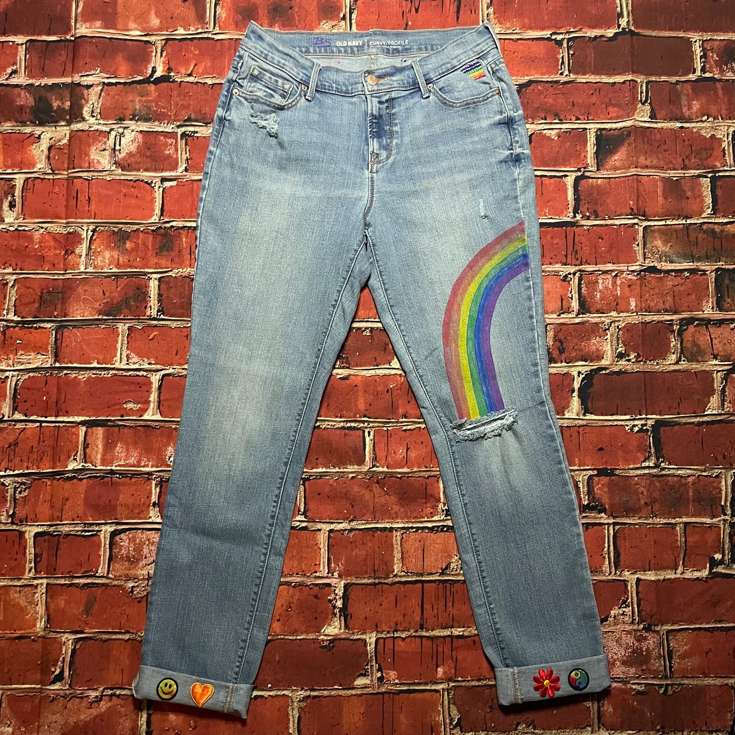 Peace Denim Pants ✌🏼