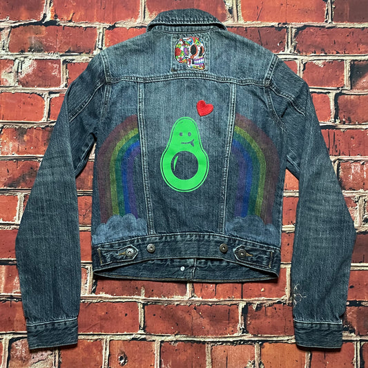 Avocado Denim Jacket 🥑