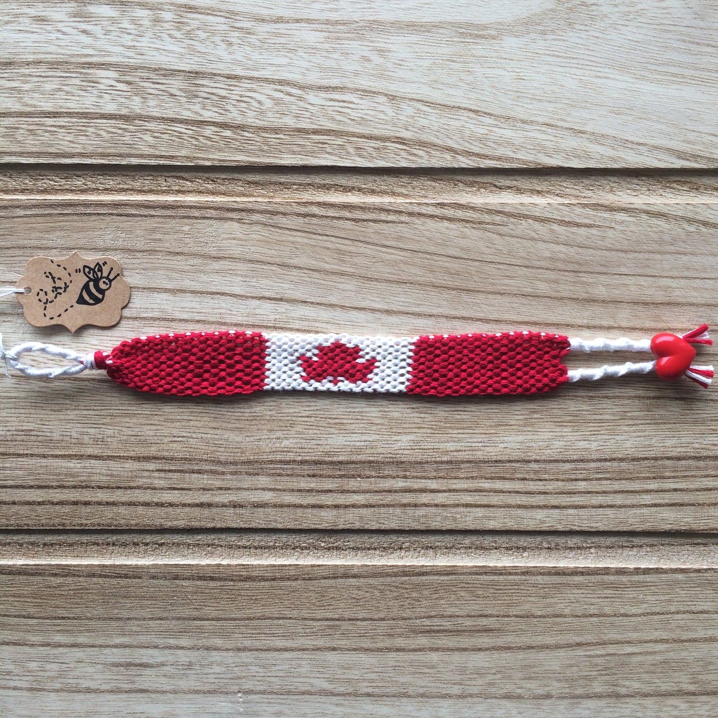 Canada Flag Bracelet 🇨🇦