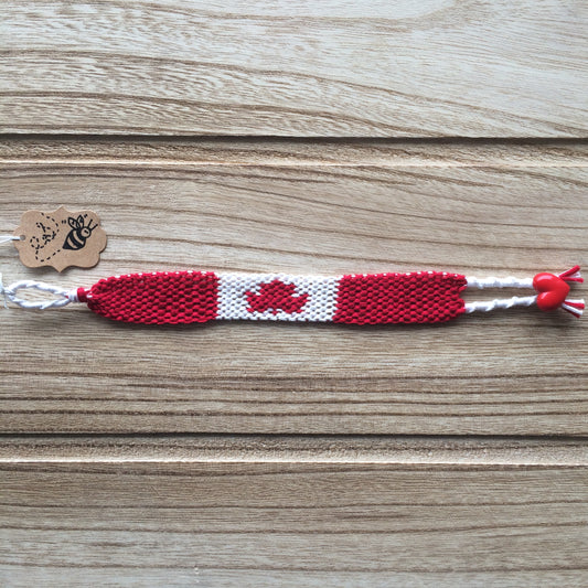 Canada Flag Bracelet 🇨🇦